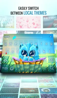 Wave Keyboard android App screenshot 2